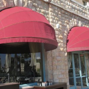 Dome Wedge Awnings