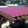 Top covers for pergola awnings